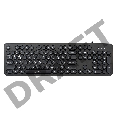 Клавиатура Oklick 400MR черный USB slim Multimedia