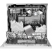Посудомоечная машина Weissgauff TDW 4006 D белый/черный (компактная)