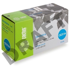 Тонер Картридж Cactus CS-CE251A голубой для HP Сolor LaserJet CP3525/CM3530 (7000стр.)