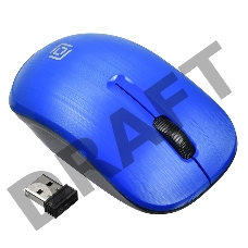 Мышь Oklick 525MW голубой оптическая (1000dpi) беспроводная USB (2but)