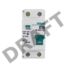 Выключатель автоматический дифференциального тока 2мод. DeKraft 16003DEK