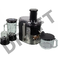 Соковыжималка центробежная Panasonic MJ-DJ31STQ 800Вт рез.сок.:1500мл. серебристый/черный