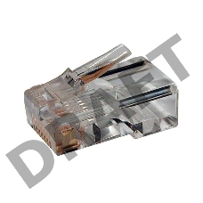 Разъем RJ-45(8P8C) под витую пару, категория 5e (50 µ