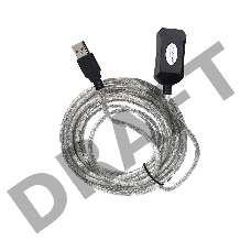 Кабель Aopen/Qust Кабель-адаптер USB2.0-repeater, удлинительный активный <Am-->Af> 5м (ACU823-5M) 6938510851314