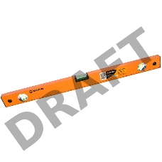 Уровень алюминиевый ВИХРЬ 600мм фрезерованный 3 глазка