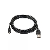 Кабель USB 2.0 A-->mini-B 5P (3,0м) чёрный, Telecom <TC6911BK-3.0M>