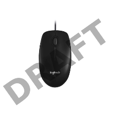 Мышка USB OPTICAL WIRED M100R DARK/GREY 910-006765 LOGITECH