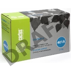 Тонер Картридж Cactus CS-CB401AR голубой для HP CLJ CP4005/CP4005DN/CP4005N (7500стр.)