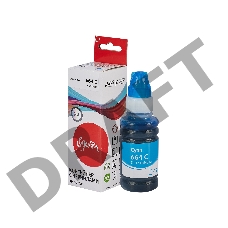 Контейнер с чернилами Sakura C13T66424A (664 C) для Epson, голубой, 6500 к., 70 мл.