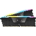 Модуль памяти Corsair Vengeance RGB  DDR5 Dimm CMH32GX5M2B5200C40 5200MHz 32GB 2x16GB Unbuffered, 40-40-40-77, XMP 3.0, Black Heatspreader, 1.25V (692850)