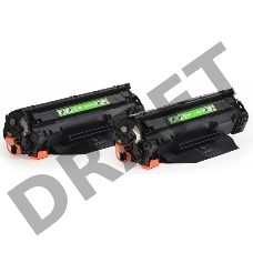 Тонер Картридж Cactus CS-CE278AD черный для HP LaserJet P1566/P1606w (2*2100стр.)