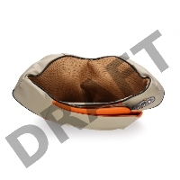 Электромассажёр Centek CT-2198 (бежевый) 35Вт, ДЛИННЫЕ РУЧКИ, прогрев и 3D массаж, питание 220/12 В