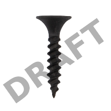 Саморез гипсокартон-металл 3,5х19, пакет (1000 шт/уп) KRANZ