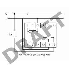 Реле времени PCA-512 (задержка выкл. 230В 8А 1перекл. IP20 монтаж на DIN-рейке) F&F EA02.001.001