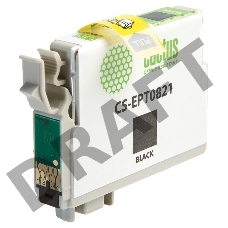 Картридж струйный Cactus CS-EPT0821 черный для Epson Stylus Photo R270/290/RX590 (11,4ml)