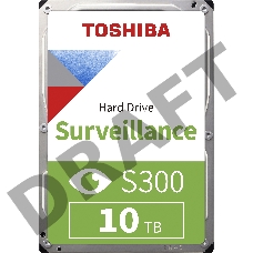 Жесткий диск Toshiba SATA-III 10Tb HDWT31AUZSVA Surveillance S300 (7200rpm) 256Mb 3.5
