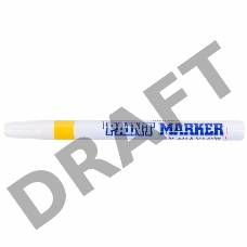 Маркер-краска MunHwa «Slim» 2 мм, желтая, нитрооснова