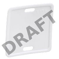 Бирка кабельная У-134 (квадрат 55х55 мм) IEK