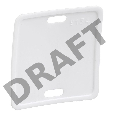 Бирка кабельная У-134 (квадрат 55х55 мм) IEK