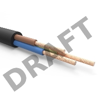 Кабель силовой гибкий КГтп-ХЛ 3х1,5 мм², длина  5 метров, ГОСТ  REXANT