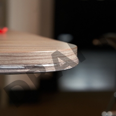 Защитная прозрачная кромка (30х4х2000мм) HALSA