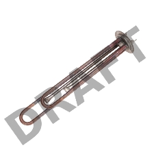 Нагревательный элемент для бойлера, ТЭН, RF64-2000 Вт (700 Вт + 1300 Вт), фланец М4, 64 мм