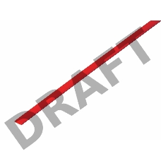 Термоусадочная трубка 3,5/1,75 мм, красная, упаковка 50 шт. по 1 м | 20-3504 | REXANT