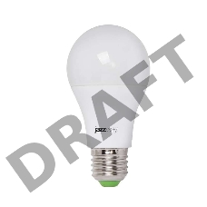 Лампа светодиодная диммируемая PLED-DIM A60 10Вт грушевидная 4000К белый E27 820лм 220-240В JazzWay 2859228