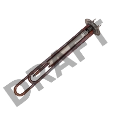 Нагревательный элемент для бойлера, ТЭН, RF64-2000 Вт (700 Вт + 1300 Вт), с анодом М4, 64 мм