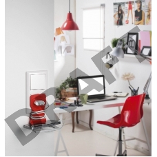 Подставка Durable 7735-08 Varicolor для мобильного телефона 84x134x4.5мм розовый