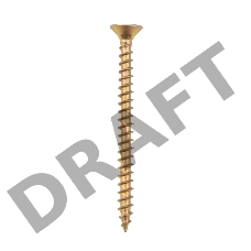 Саморез универсальный 5х60, желтый цинк, пакет (300 шт/уп) KRANZ