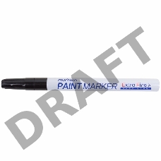 Маркер-краска MunHwa «Extra Fine Paint Marker» 1 мм, черная, нитрооснова