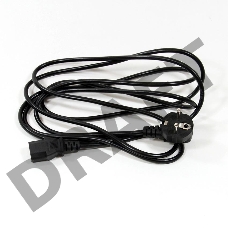 Кабель компьютер-розетка Aopen (ACE021-3M) 3 метра 220V (EURO) <VDE> 3G*0,5mm2