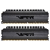 Оперативная память Patriot Viper Blackout 16GB 3600MHz CL18  UDIMM KIT  PVB416G360C8K