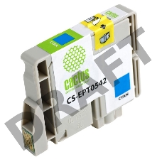 Картридж струйный Cactus CS-EPT0542 голубой для Epson Stylus Photo R800/ R1800 (16,2ml)