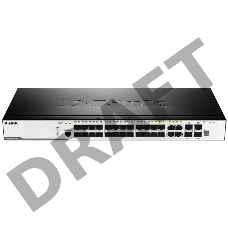 Сетевое оборудование D-Link DGS-3000-28SC/A1A Управляемый стекируемый коммутатор 2 уровня с 20 портами 100/1000Base-X SFP, 4 комбо-портами 10/100/1000Base-T/SFP и 4 портами 10GBase-X SFP+
