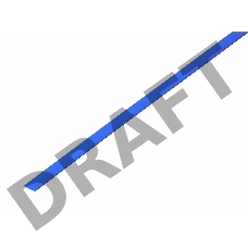 Термоусадочная трубка 3,5/1,75 мм, синяя, упаковка 50 шт. по 1 м | 20-3505 | REXANT