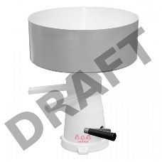 Сепаратор-сливкоотделитель Мастерица Р3-ОПС 80 л, с ручным приводом, производительность 80л/ч, пластм. станина (СП00000000005)