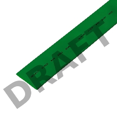 Трубка термоусадочная 25.0/12.5 1м зел. Rexant 22-5003