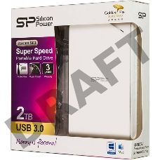 Внешний жесткий диск Silicon Power USB 3.0 2Tb S03 SP020TBPHDS03S3W Stream 2.5