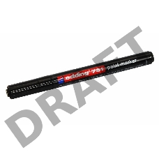 Маркер Edding-791 эмаль 1-2 мм (для печатных плат) чёрный