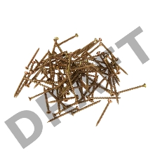 Саморез универсальный 3х40, желтый цинк, пакет (800 шт/уп) KRANZ