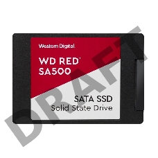 Накопитель твердотельный WD Твердотельный накопитель SSD WD Red™ SA500 NAS 3D NAND WDS200T1R0A 2ТБ 2,5