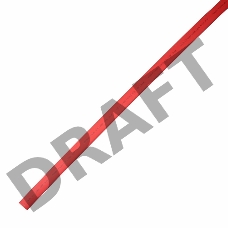 Термоусаживаемая трубка клеевая REXANT 24,0/8,0 мм, красная, упаковка 5 шт. по 1 м