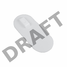 Бирка кабельная «Овал» белая (100 шт./уп.) REXANT