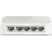Коммутатор TP-Link SOHO  TL-SF1005D Коммутатор 5-port 10/100M mini Desktop Switch, 5 10/100M RJ45 ports, Plastic case
