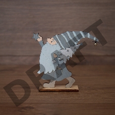 Деревянная фигурка «Гномик» 17х4х15 см