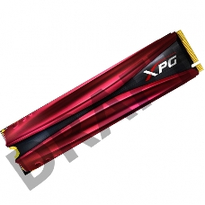 Накопитель SSD ADATA 512Gb XPG S11 Pro  M.2<AGAMMIXS11P-512GT-C> (PCI-E 3.0 x4, up to 3500/2300Mbs, 390000 IOPs, 3D TLC, NVMe 1.3, 22x80mm, радиатор)