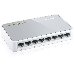 Коммутатор TP-Link SOHO   TL-SF1008D Коммутатор 8-port 10/100M mini Desktop Switch, 8 10/100M RJ45 ports, Plastic case