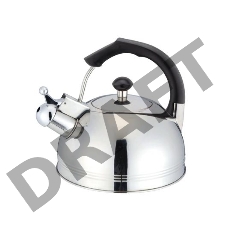 Чайник TECO 3,0 л. со свистком, TC-112, из нержавеющей стали, капсулированное дно   